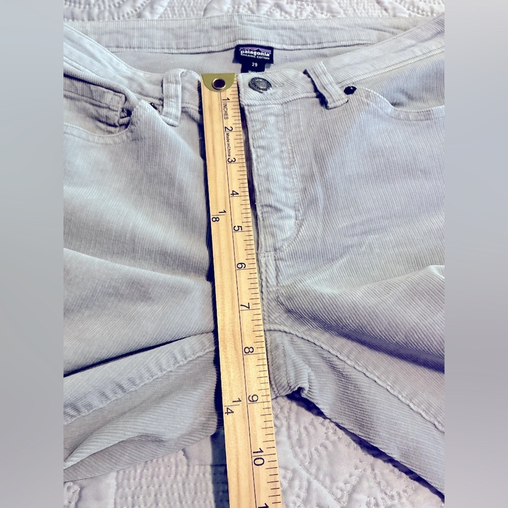Y2K Patagonia Organic Cotton Pants - Light Grey - [29 #Corduroy - Picture 8 of 8